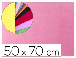 Goma EVA textura toalla Liderpapel 50x70cm. 60g/m² espesor 2mm. rosa